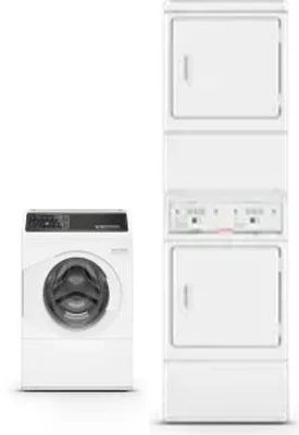 Side by Side Washer & Dryer Set